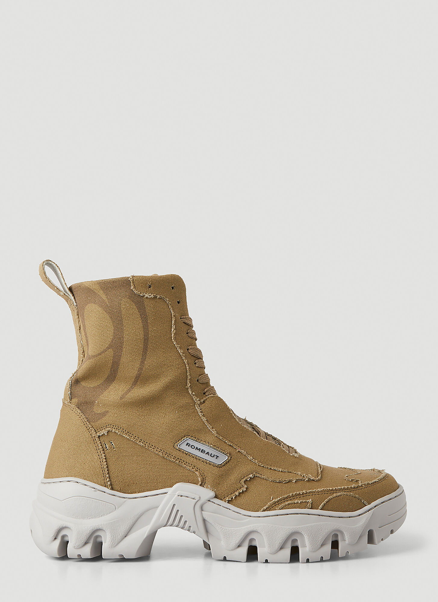 Rombaut Boccaccio Sneaker Boots In Khaki