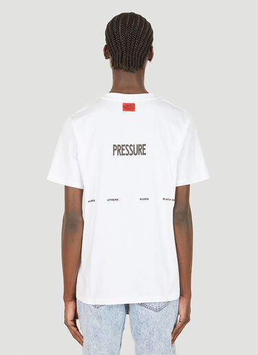 Pressure シグネチャーロゴTシャツ ホワイト prs0148020