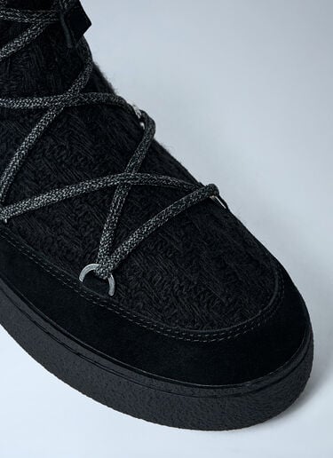 Ltrack Low Knit Boots Moon Boot x GUEST IN RESIDENCE Ltrack Low Knit Boots Black mbg0364009