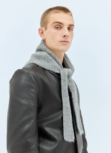 Jacquemus Le Chale Gros Grain 围巾 深灰色 jac0158024