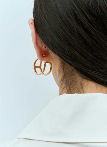 Chloé Marcie Hoop Earrings Gold chl0255073