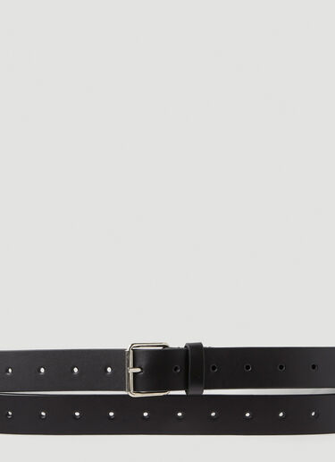 VETEMENTS Super Long Double Belt Black vet0251014