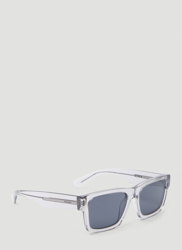 Prada Square Sunglasses Clear lpr0353007