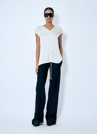 Rick Owens Dinge Satin Top Grey ric0259001