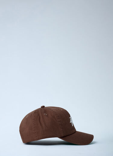 Stüssy Logo Motif Baseball Cap Brown sts0162019