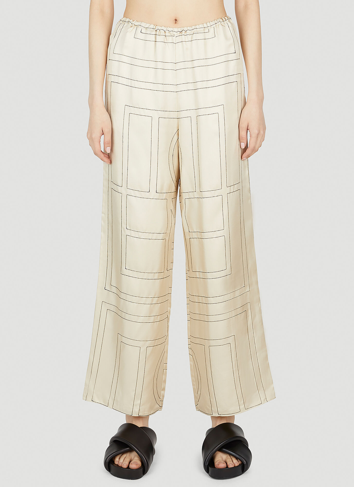 Totême Toteme Pants & Shorts In Cream