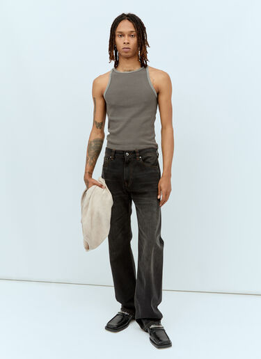 Acne Studios 华夫格背心上衣  灰色 acn0155022