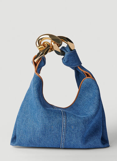 JW Anderson Chain Hobo Shoulder Bag Blue jwa0251023