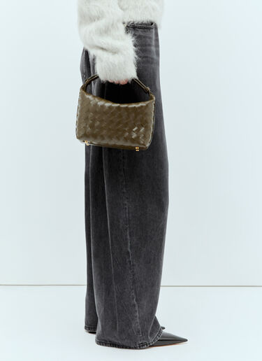 Bottega Veneta 迷你 Wallace 单肩包 棕色 bov0257045