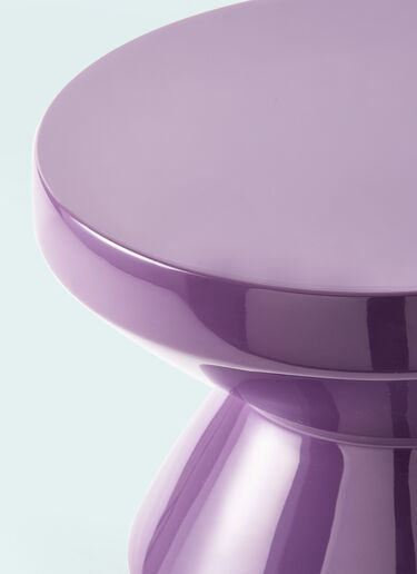 POLSPOTTEN Zig Zag Stool Purple wps0691446