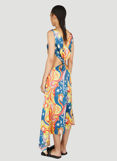 Marni x No Vacancy Galactic Paradise Midi Dress Multicolour mvy0253001