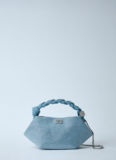 GANNI Mini Denim Bou Handbag Denim gan0260026