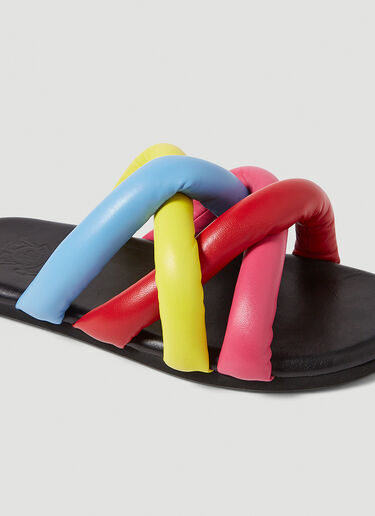 Moncler x JW Anderson Braided Sandals Red mjw0249012