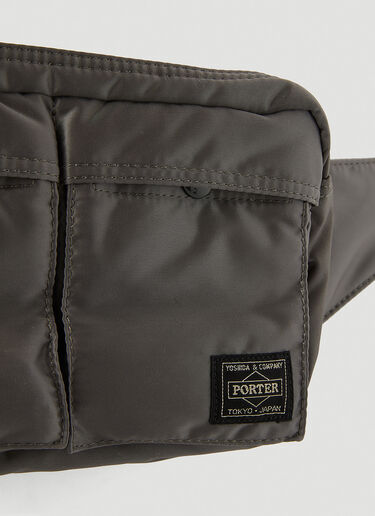 Porter-Yoshida & Co Tanker Waist Belt Bag Grey por0348008