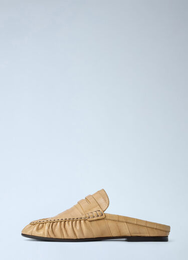 LN-CC® - Saint Laurent: Le Loafers Mules - Beige Saint Laurent Le Loafers Mules Beige sla0263039