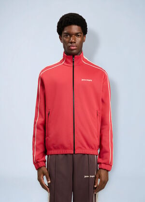 Palm Angels Classic Logo Vintage Track Jacket Red pma0164146