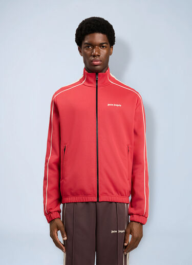 Palm Angels Classic Logo Vintage Track Jacket Red pma0164146