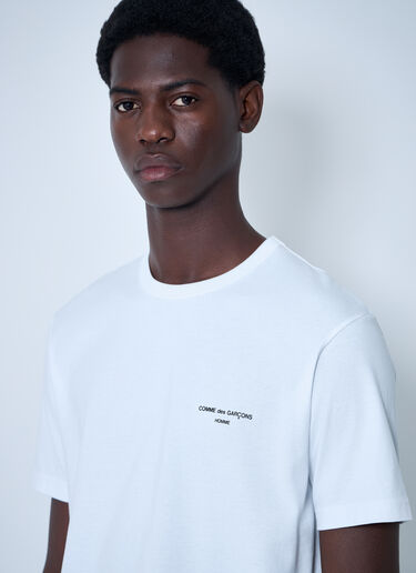 Comme des Garçons Homme Logo Print T-Shirt White cdh0158014