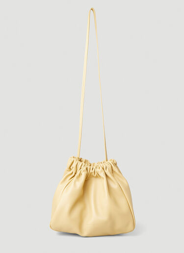 Jil Sander Scrunch Shoulder Bag Yellow jil0250015