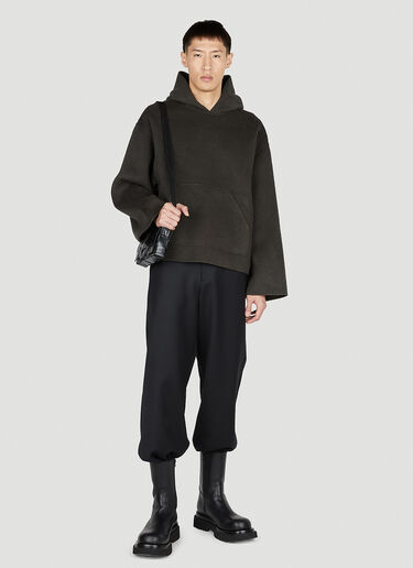 Acne Studios 릴렉스드 후드 재킷 Black acn0152024