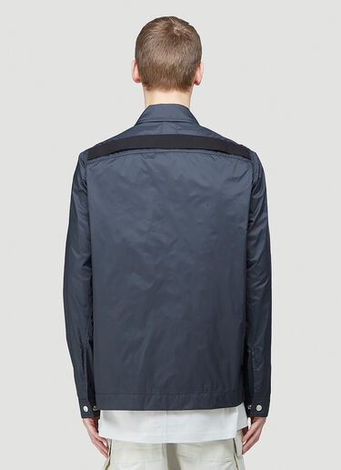 Rick Owens X Champion Worker Windbreaker Jacket Black roc0144001