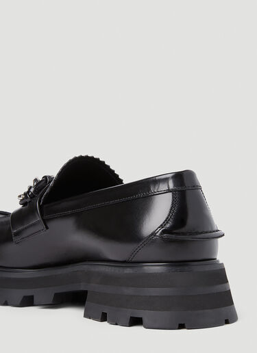 Alexander McQueen 원더 체인 로퍼 블랙 amq0151053