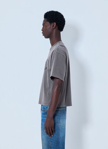 Printed Cotton Jersey T-Shirt Jean Paul Gaultier Printed Cotton Jersey T-Shirt Grey jpg0164006