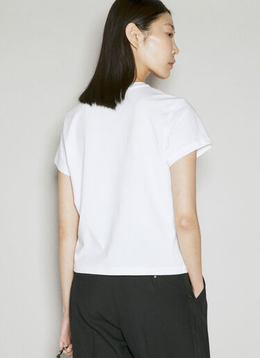 ジャージーシュランクTシャツ Alexander Wang ジャージーシュランクTシャツ ホワイト awg0253064
