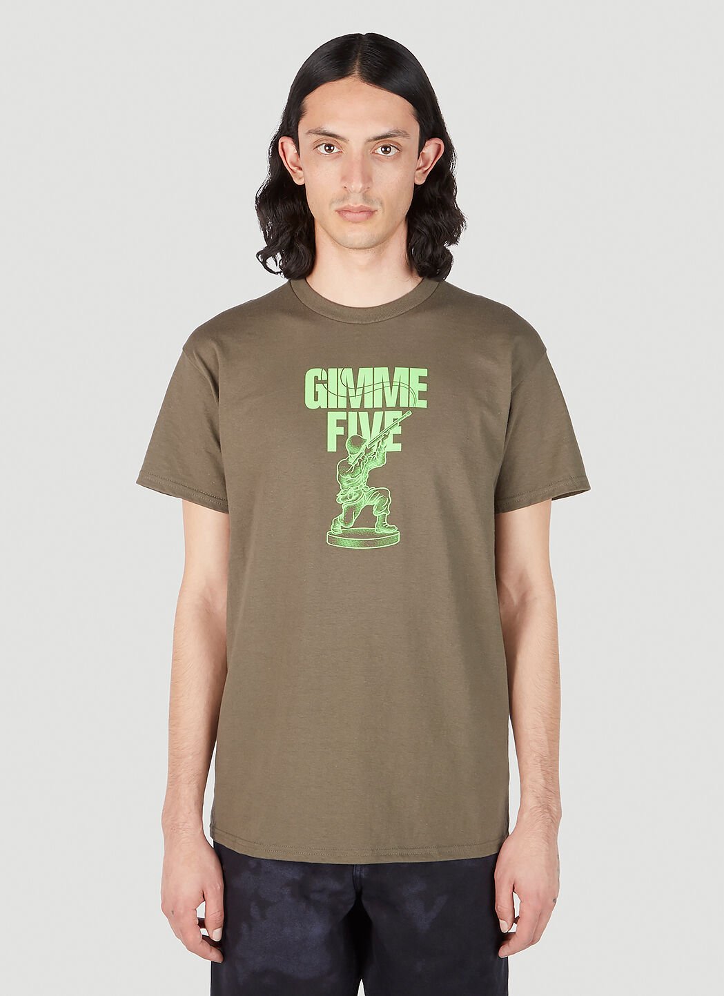 Gimme 5  솔저 티셔츠 화이트 gim0152001