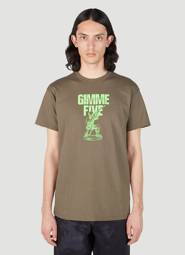 Gimme 5  Soldier T 恤 卡其色 gim0152002