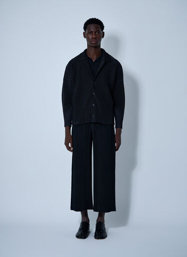 Homme Plissé Issey Miyake Pleated Shirt Black hmp0161005