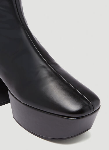 Prada Platform Boots  Black pra0246009