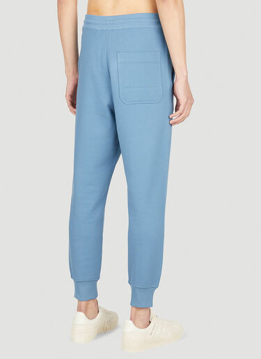 Y-3 Logo Print Track Pants Blue yyy0152009