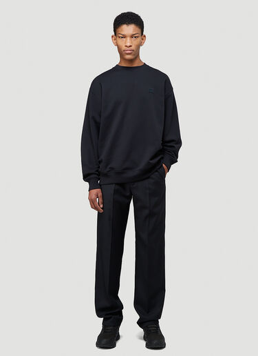 Acne Studios Oversized Face Sweatshirt Black acn0343004