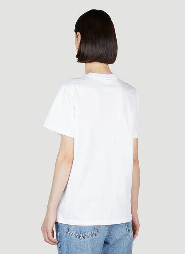 Love Bunny Short Sleeve T-Shirt GANNI Love Bunny Short Sleeve T-Shirt White gan0253097