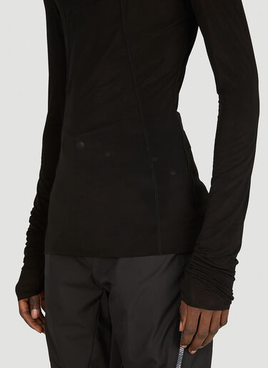 Rick Owens Long-Sleeve Top Black ric0152009