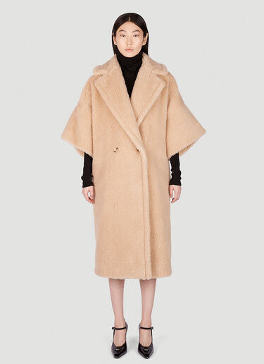 Max Mara Primo Double Breasted Coat Beige max0251006