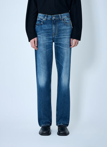 Our Legacy Carlson Cut Faded Jeans Blue our0164033
