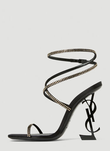 Saint Laurent Opyum 110 Sandals Black sla0252035