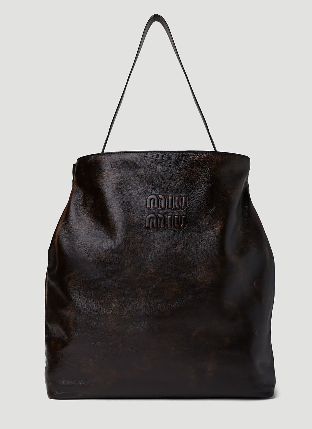 Miu miu top tote bag black