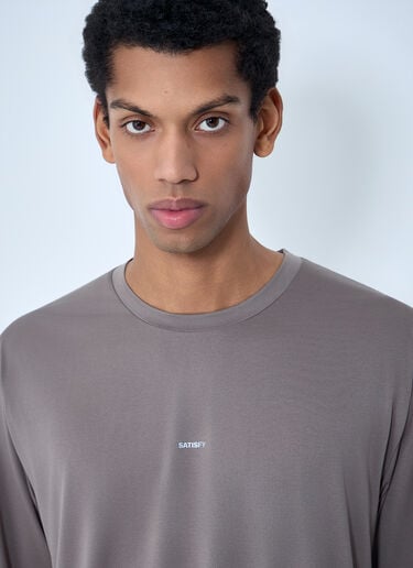 Satisfy Long Sleeve Performance Shirt Brown sat0162016