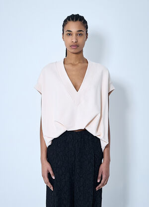 Dries Van Noten Vest Sweatshirt Ecru dvn0260016