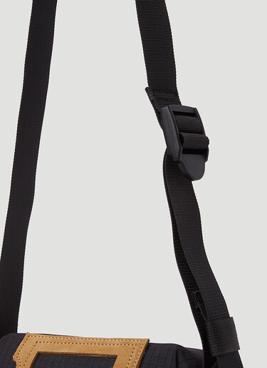 Acne Studios Mini Messenger Crossbody Bag Black acn0150049
