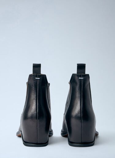 Maison Margiela Heel-Less Western Chelsea Boots  Black mla0164110