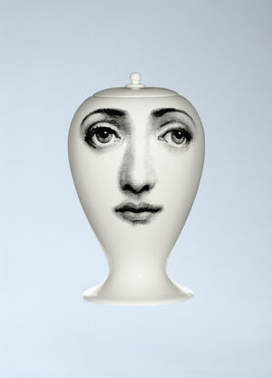Fornasetti Buonanotte Vase White wps0691811