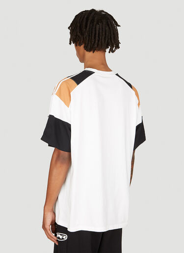 Martine Rose Multi Panel Short Sleeve T-Shirt White mtr0353001