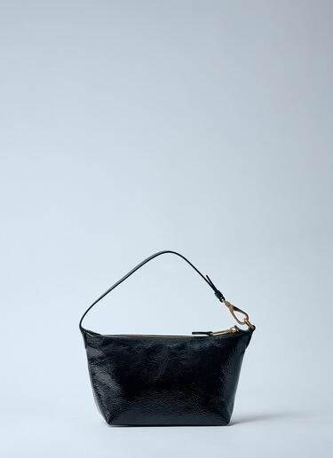 Miu Miu Patent Naplack Shoulder Bag Black miu0259043