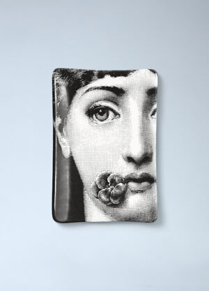 Fornasetti Tema e Variazioni N.137 Rectangle Ashtray Black wps0691828