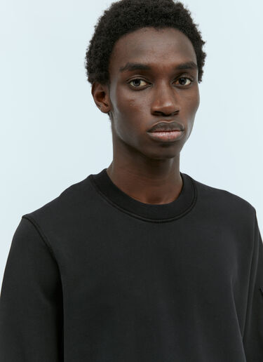 Stone Island Logo Patch Sweatshirt Cream sto0156071