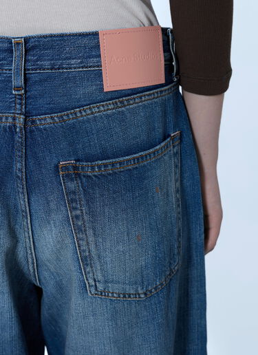 LN-CC® - Acne Studios: Loose Fit 1981 Jeans - Blue Acne Studios Loose Fit 1981 Jeans Blue acn0265056